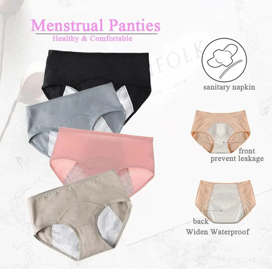 CONFIDENCE PLUS STAIN-FREE PERIOD PANTY PACK OF 3