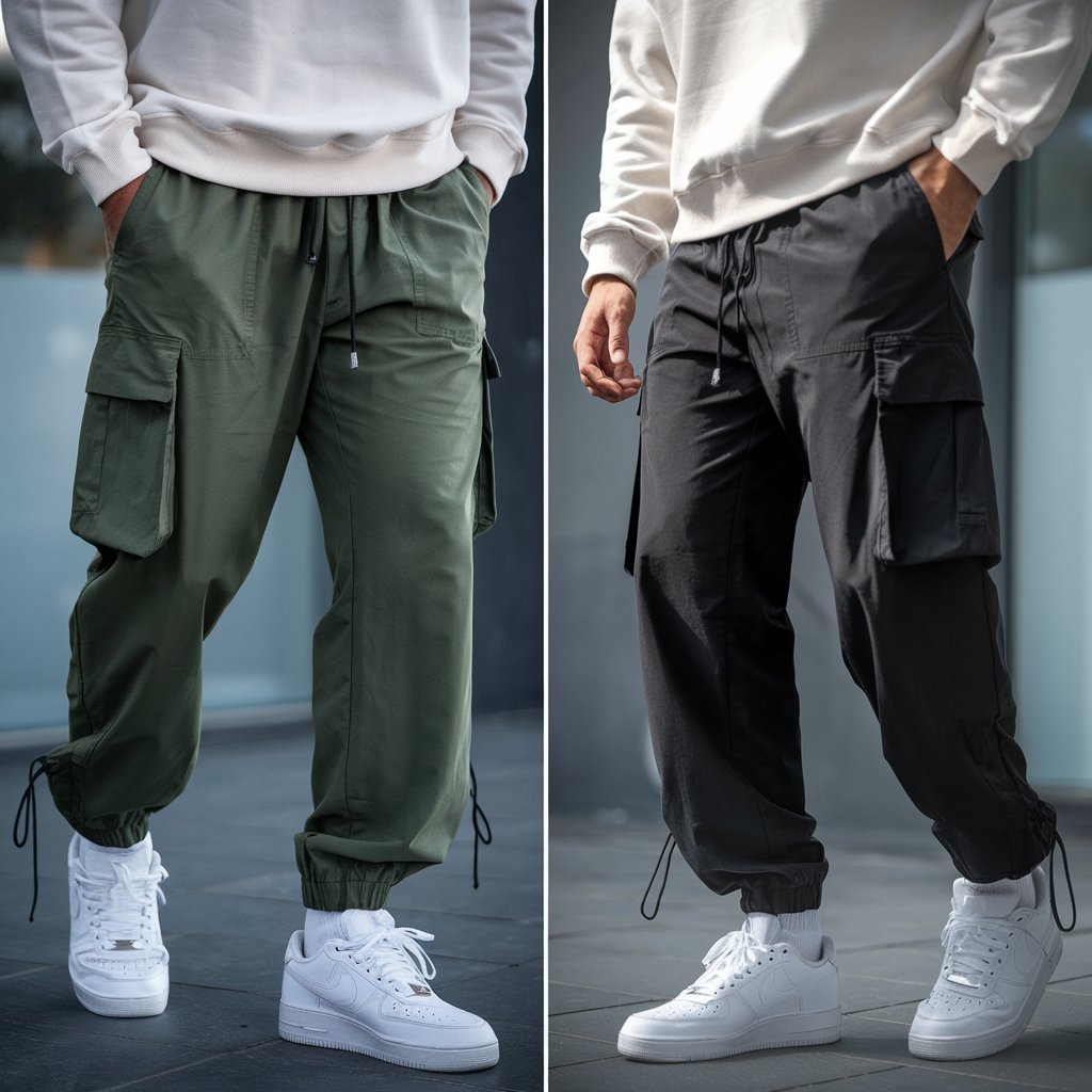 Durable & Stylish: Pack of 2 Men’s Cargo Pants