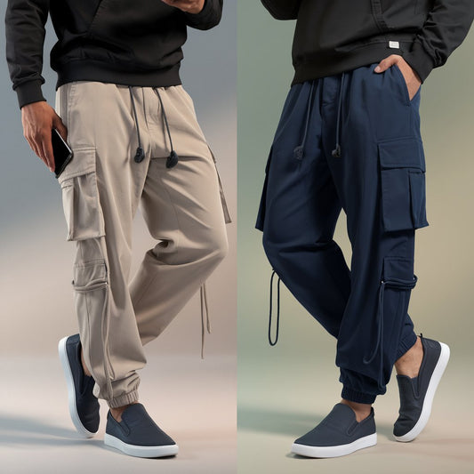 2-in-1: Men’s Classic Cargo Pants Pack