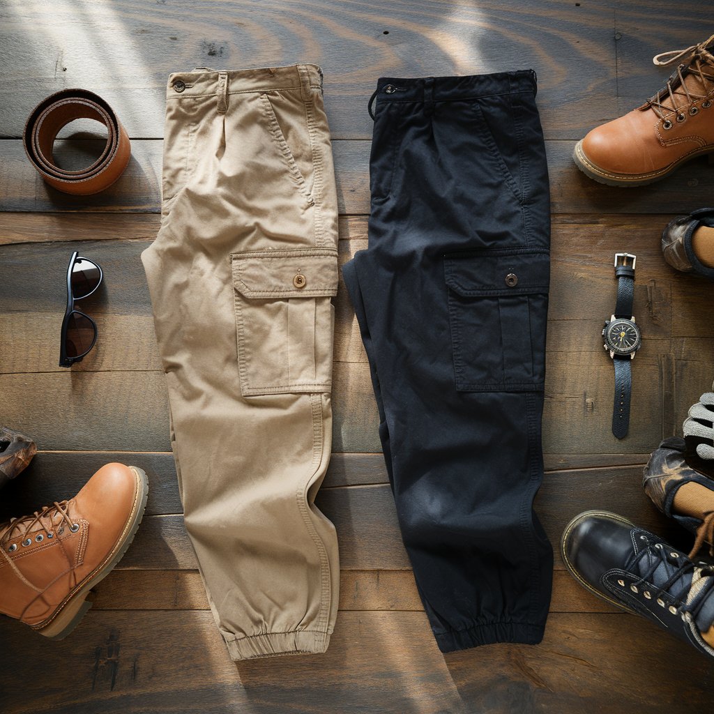 Men's Cargo Pants Combo - Pack of 2