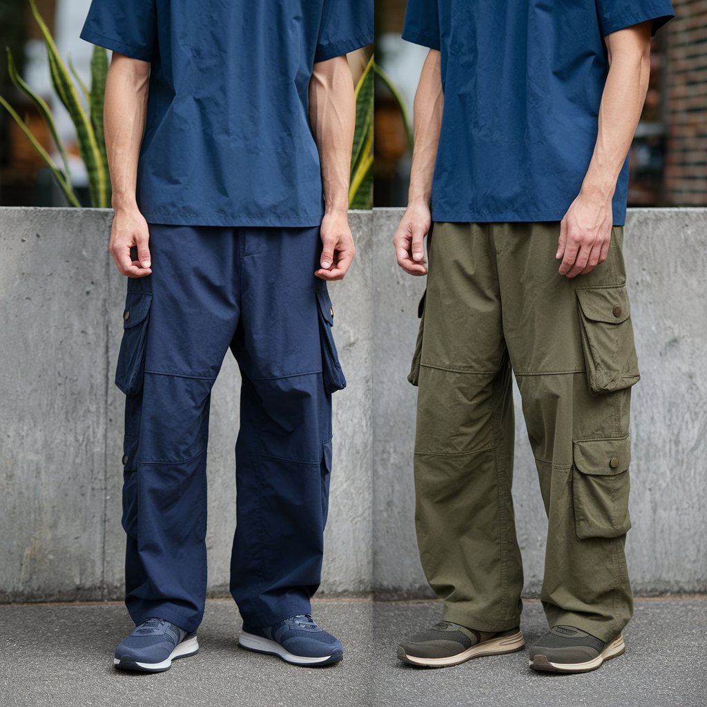 Pack of 2 Men’s Cargo Pants – Perfect for Work & Play