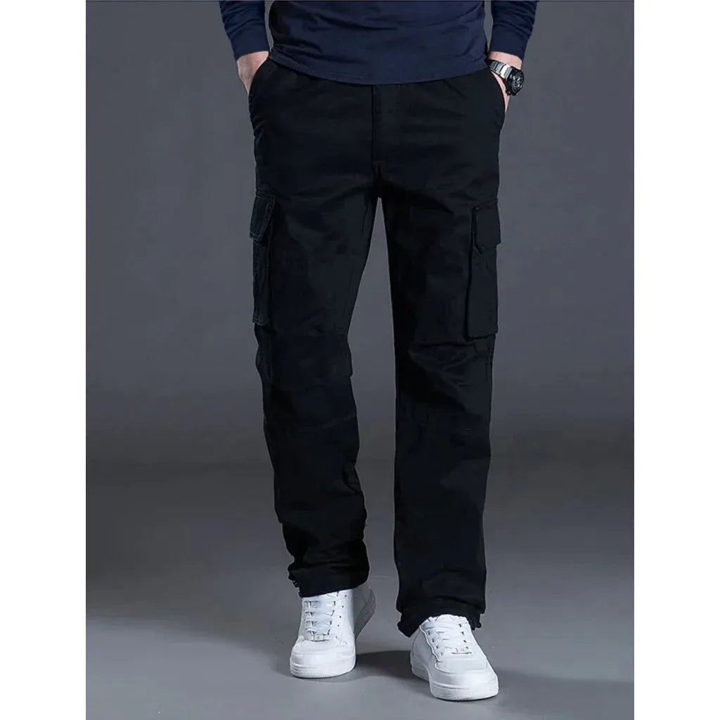 MEN SUMMER TROUSER CARGO PANTS (PACK - 2)