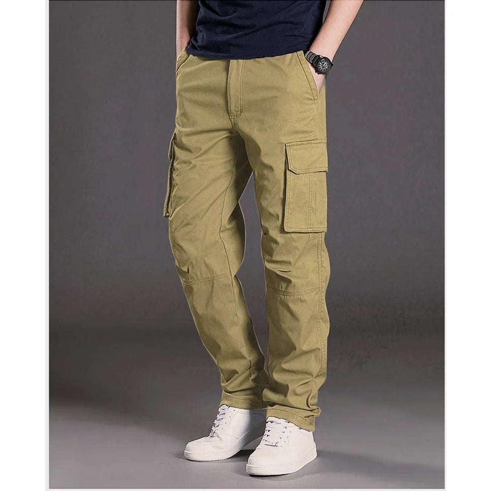 MEN TRENDY SUMMER CARGO PANTS (COMBO OF 2)